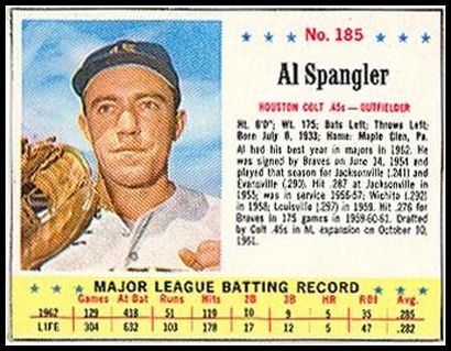185 Al Spangler